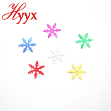HYYX новый стиль производителей крытый снежинки форма блестки